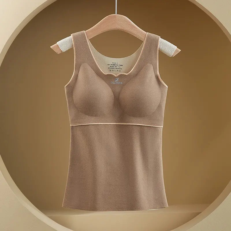 【Cumpărați 1 obțineți 1 gratuit】🎀Vestă termică din catifea germană care modelează corpul, cu pernuțe pentru piept