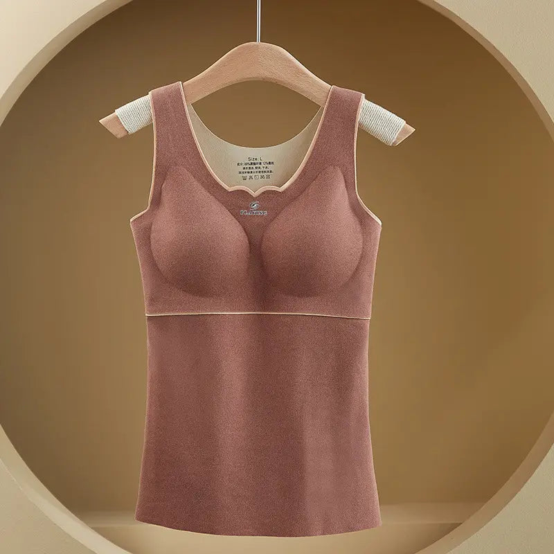 【Cumpărați 1 obțineți 1 gratuit】🎀Vestă termică din catifea germană care modelează corpul, cu pernuțe pentru piept