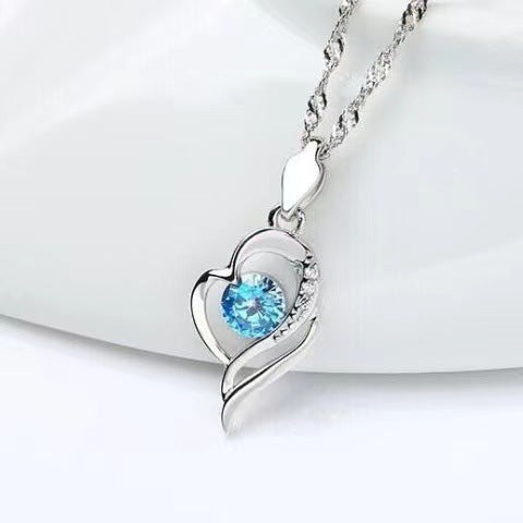 ❣️❣️Set bratara + colier din argint 925 Heart of the Ocean