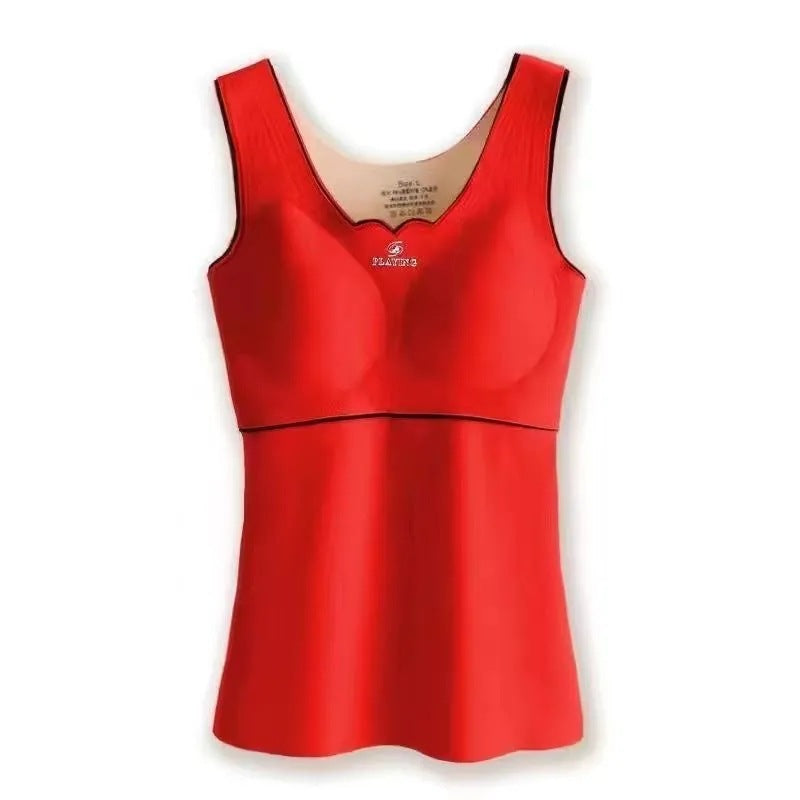 【Cumpărați 1 obțineți 1 gratuit】🎀Vestă termică din catifea germană care modelează corpul, cu pernuțe pentru piept